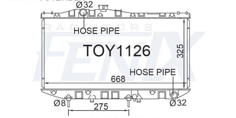 Holden Apollo JK JL Radiator