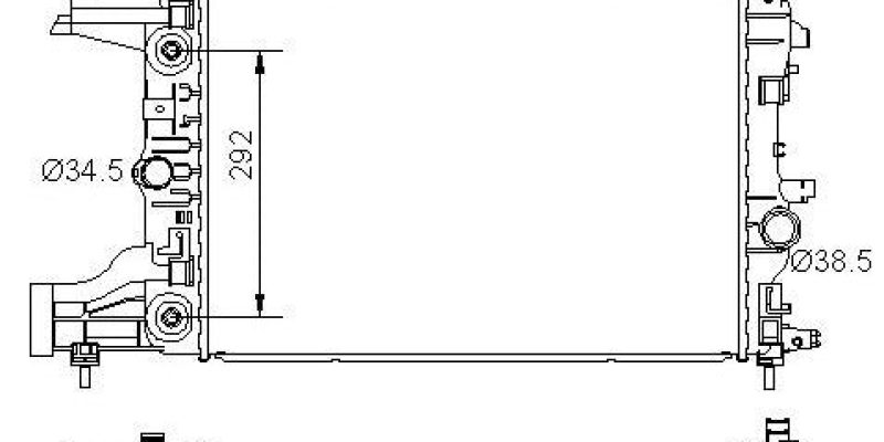 Holden Cruze Radiator