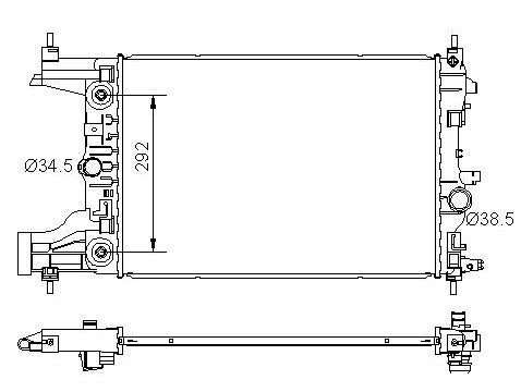 Holden Cruze Radiator