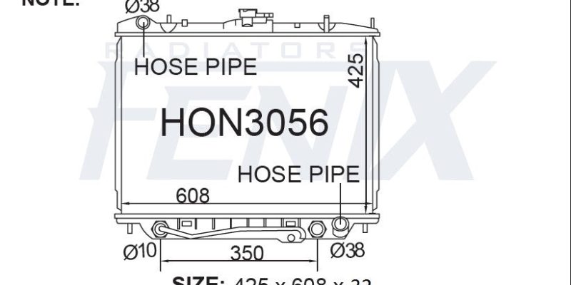 Holden Frontera Radiator