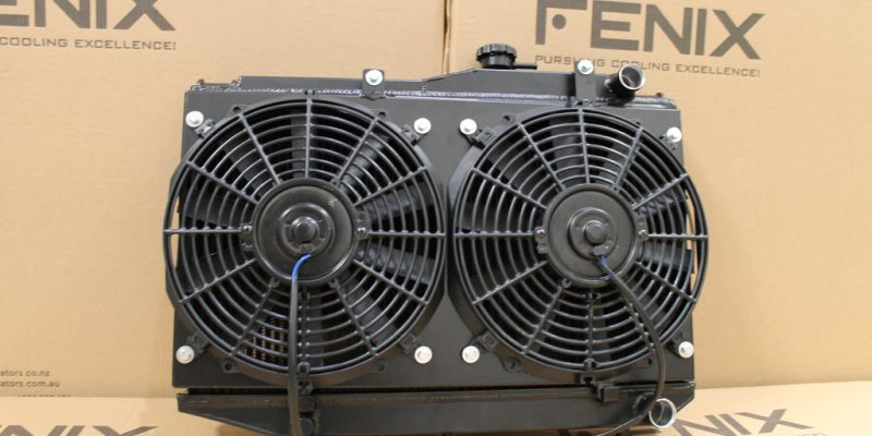 Toyota Corolla AE86 Full Alloy Performance Radiator & Fan Shroud Kit.