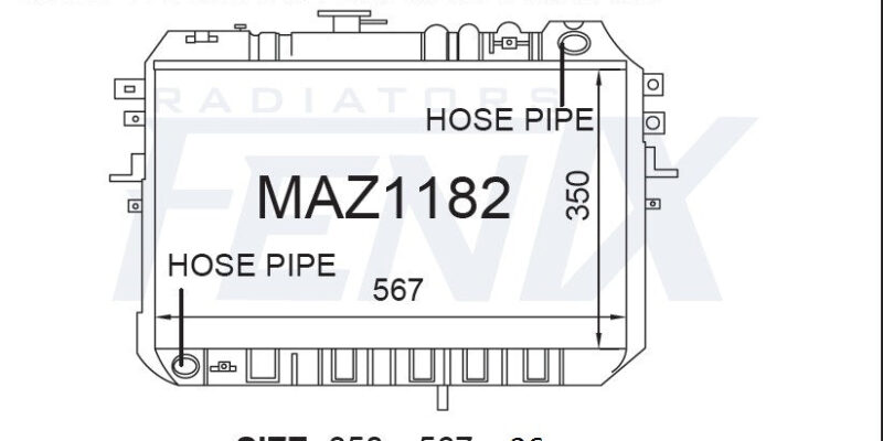 Ford Econovan Radiator