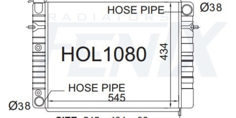 Holden Commodore VN-VP-VR-VS V8 Radiator.