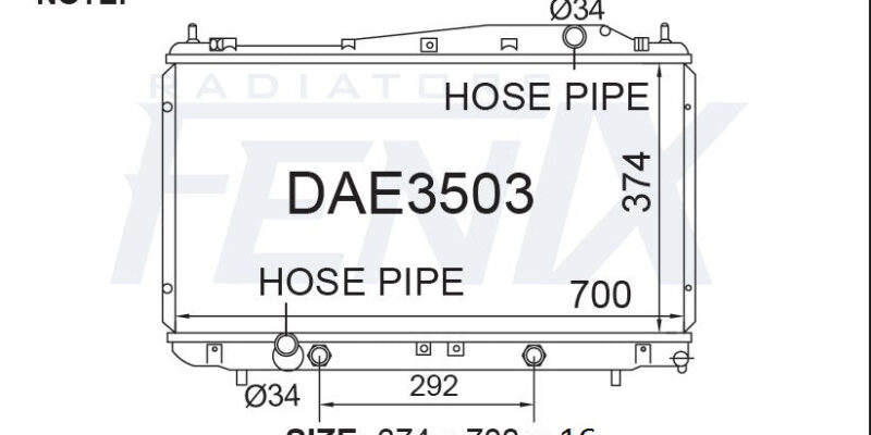 Holden Epica petrol Radiator